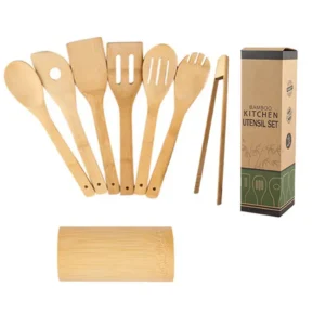 Bamboo Kitchen utensil set